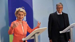 Von der Leyen e Bill Gates