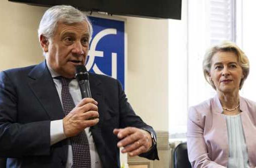 Tajani e von der Leyen