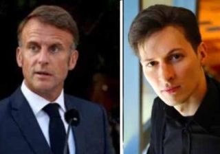 Macron e Pavel Durov