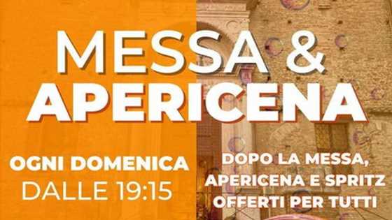 Messa e apericena