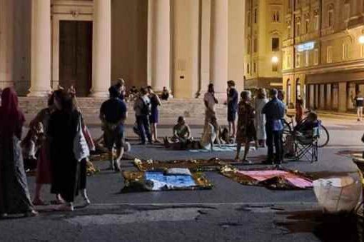 Trieste, manifestazione per i migranti