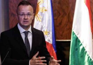 ministro degli Esteri ungherese, Péter Szijjártó