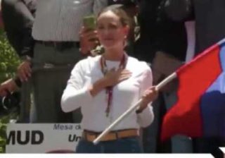 leader dell'opposizione venezuelana María Corina Machado