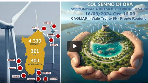 Assalto eolico alla Sardegna
