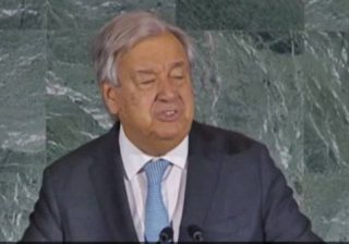 Segretario generale dell'Onu Antonio Guterres