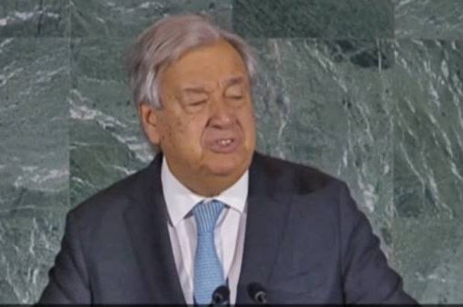 Segretario generale dell'Onu Antonio Guterres
