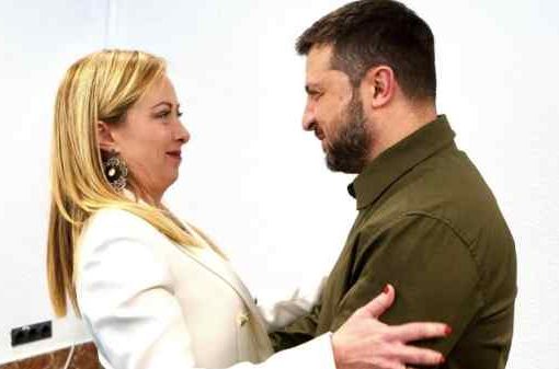 Meloni e Zelensky