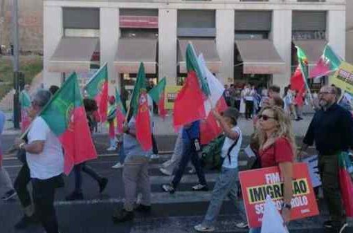 Portogallo, proteste contro l'immigrazione