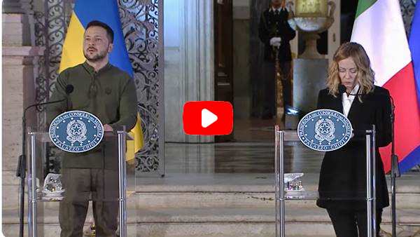 Zelensky e Meloni