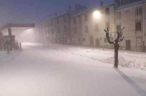 Molise, neve a Campobasso
