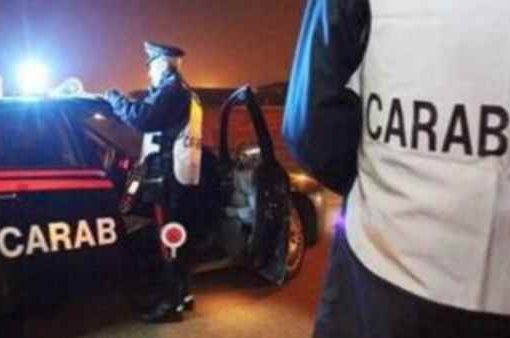 blitz dei carabinieri in un campo nomadi