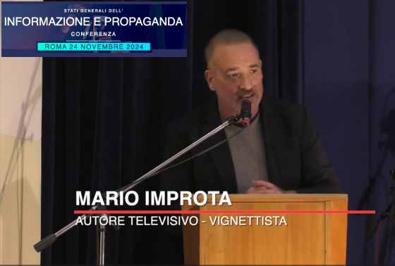 Conferenza Informazione e Propaganda: intervento di Mario Improta