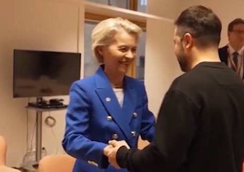 Ursula von der Leyen e Zelensky