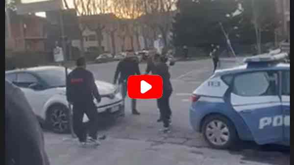 Città di Castello, poliziotti aggrediti da due stranieri