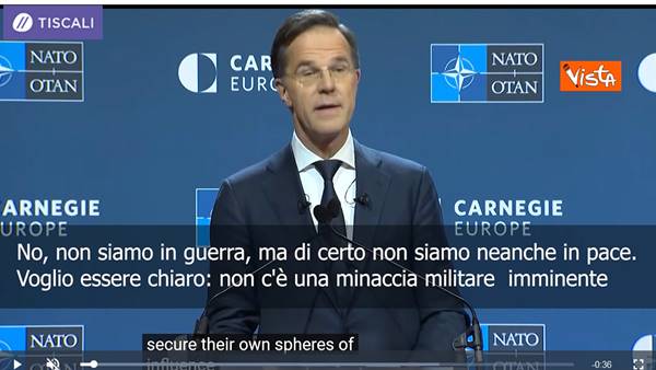 Nato, Rutte