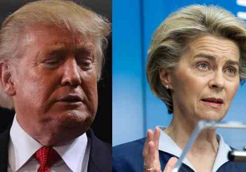 Trump e von der Leyen