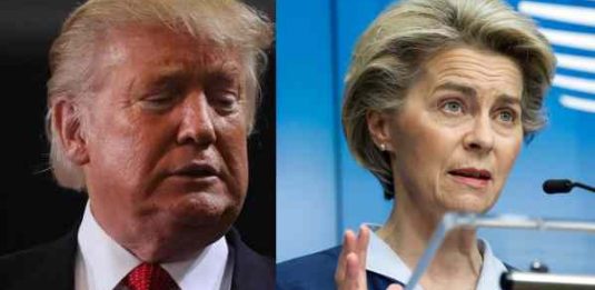 Trump e von der Leyen