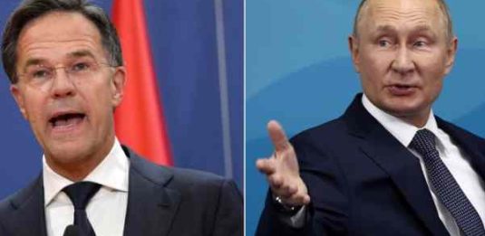 Rutte e Putin