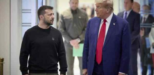 Zelensky e Trump