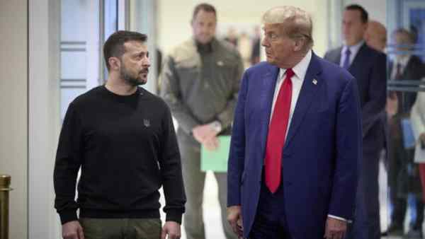 Trump: ‘ottima telefonata con Zelensky’ Trump: ‘ottima telefonata con Zelensky’