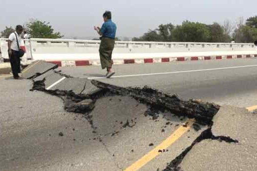 Terremoto di magnitudo 7.7 in Birmania