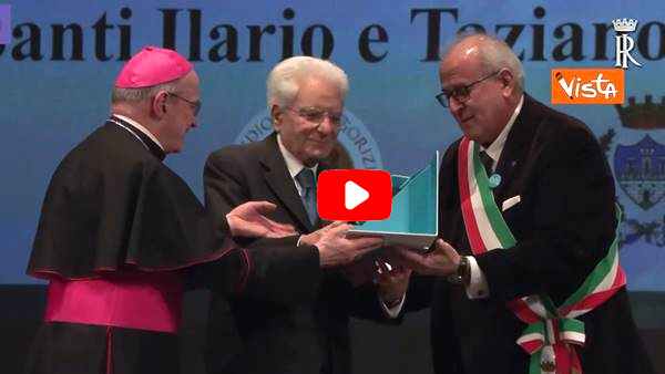 Mattarella premiato a Gorizia