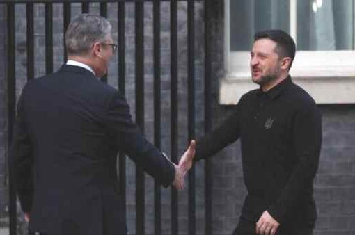 Starmer e Zelensky