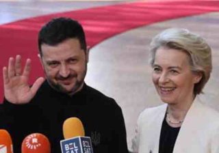 Zelensky e von der Leyen