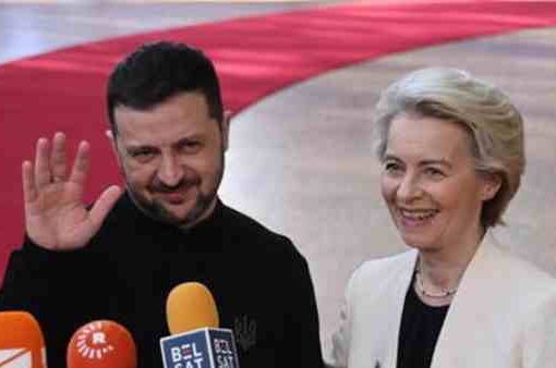Zelensky e von der Leyen