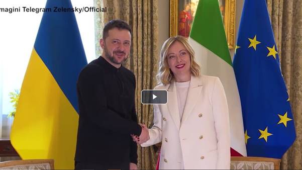 Zelensky e Meloni
