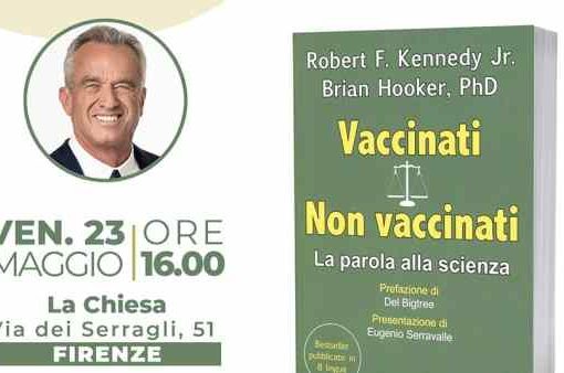 Firenze, presentazione del libro di Robert F. Kennedy