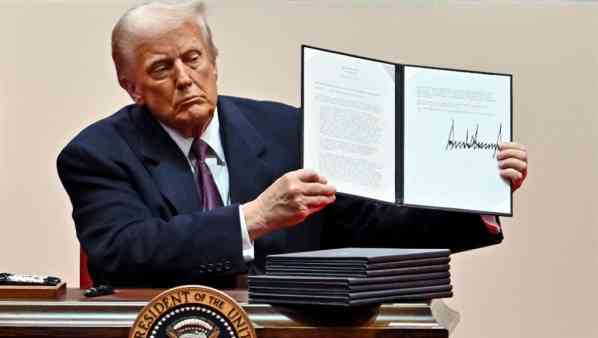 Trump firma programma per fermare ‘l’invasione dei migranti illegali’ Trump firma programma per fermare ‘l’invasione dei migranti illegali’