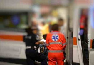 accoltellamento ambulanza