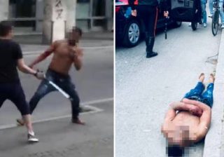 Bologna, marocchino colpisce passanti a forbiciate
