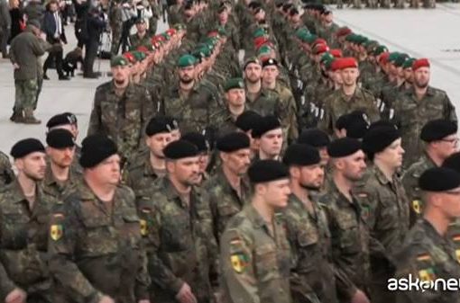 Merz inaugura brigata corazzata tedesca in Lituania