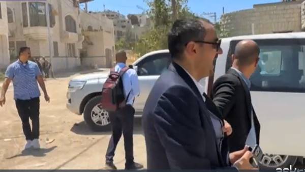 spari israeliani durante visita di diplomatici ue al campo profughi di jenin