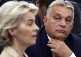 von der Leyen e Orban