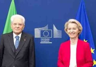 Mattarella e von der Leyen