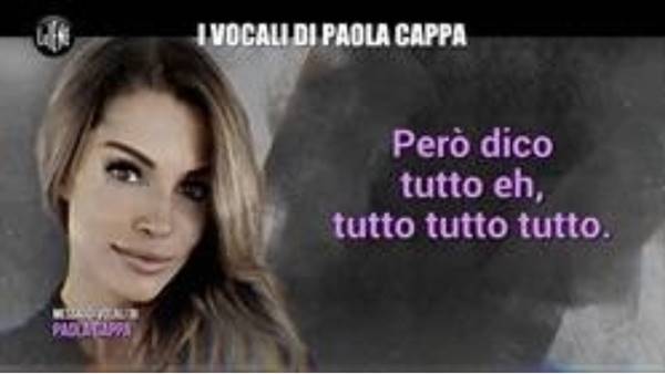 Paola Cappa in vocale: “Arriverà il giorno in cui aprirò bocca” Paola Cappa in vocale: “Arriverà il giorno in cui aprirò bocca”
