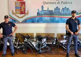 polizia bici ribate