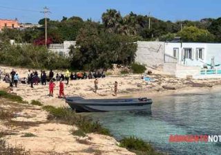 sbarco a Lampedusa