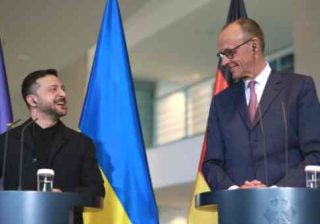 Zelensky e Merz