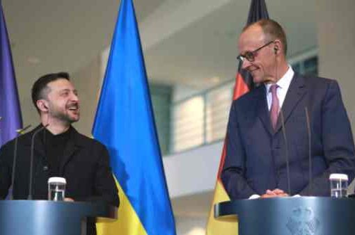 Zelensky e Merz