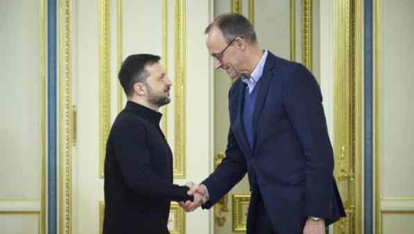 Zelensky: ‘con Merz speriamo in maggiore leadership tedesca’ Zelensky: ‘con Merz speriamo in maggiore leadership tedesca’