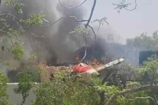 India, areo precipita dopo il decollo