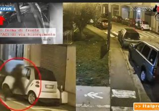 Attentati incendiari contro Carabinieri e Polizia