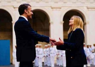 Macron e Meloni