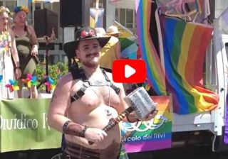 Immagini dal Pride di Milano