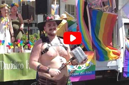 Immagini dal Pride di Milano