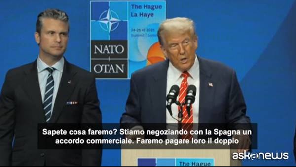 nato no della spagna al 5 del pil trump 8216gliela faremo pagare8217